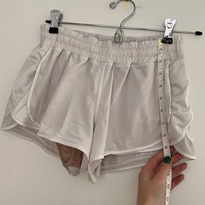 Lululemon running shorts with liner